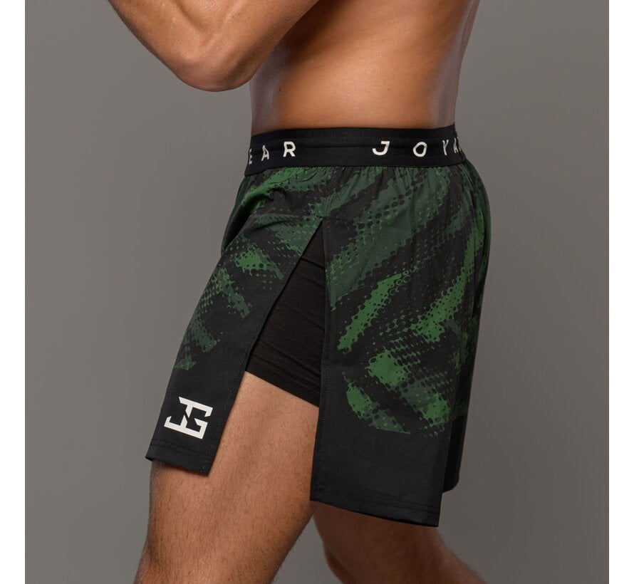Joyagear Elite High Split MMA Short Groen