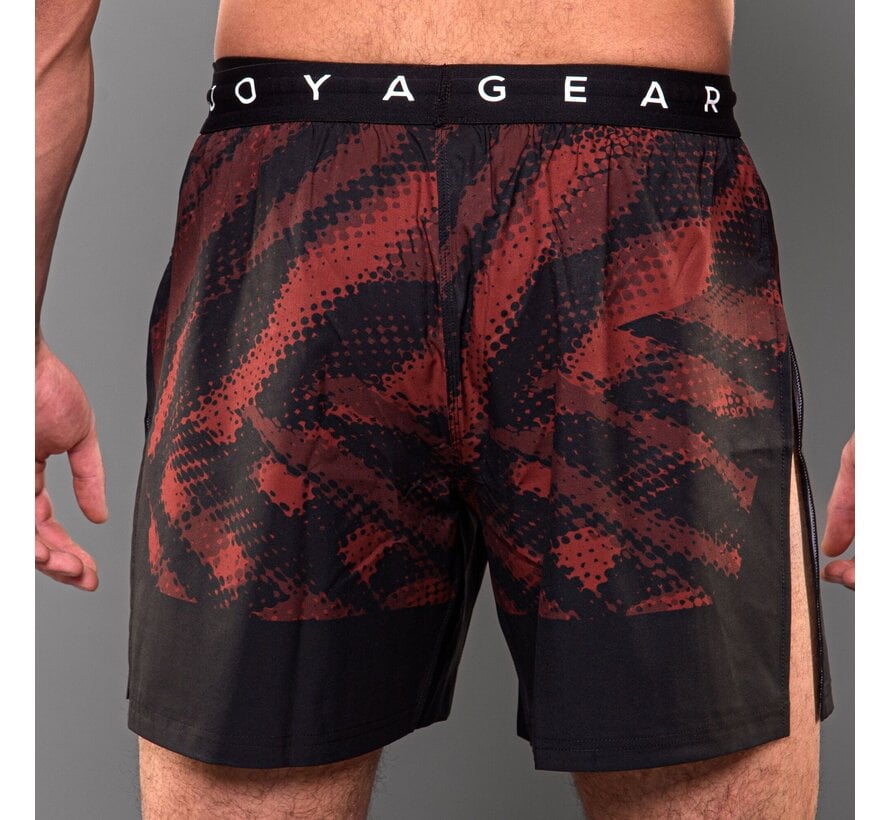 Joyagear Elite High Split MMA Short Rood