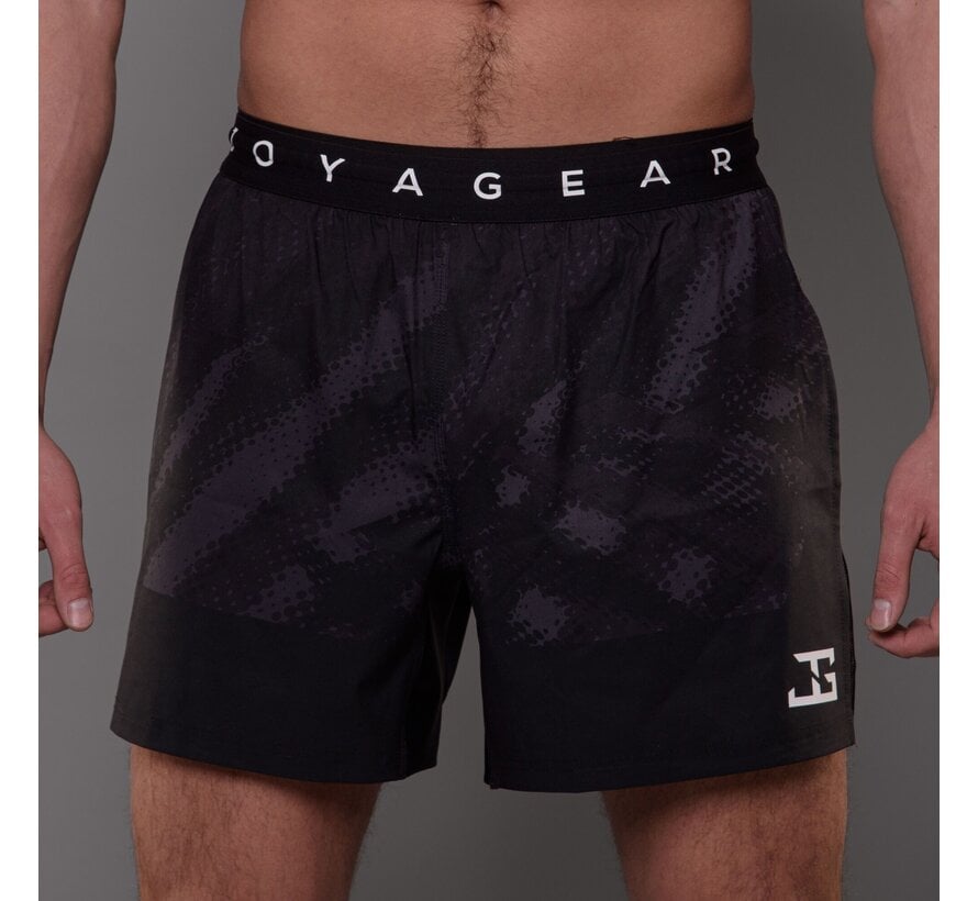 Joyagear Elite High Split MMA Short Zwart