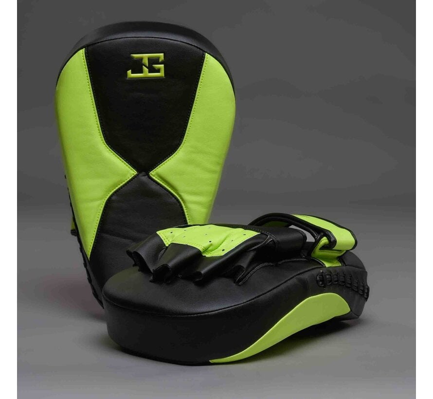 Joyagear Performance Focus Pads FM200 Zwart/Limoengroen