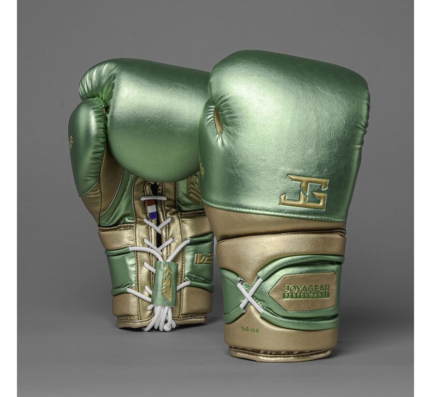 Joyagear Performance V2 Laces Boxing Gloves Black/Gold