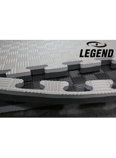Legend Sports Legend Puzzelmat sport 3CM Zwart/Grijs