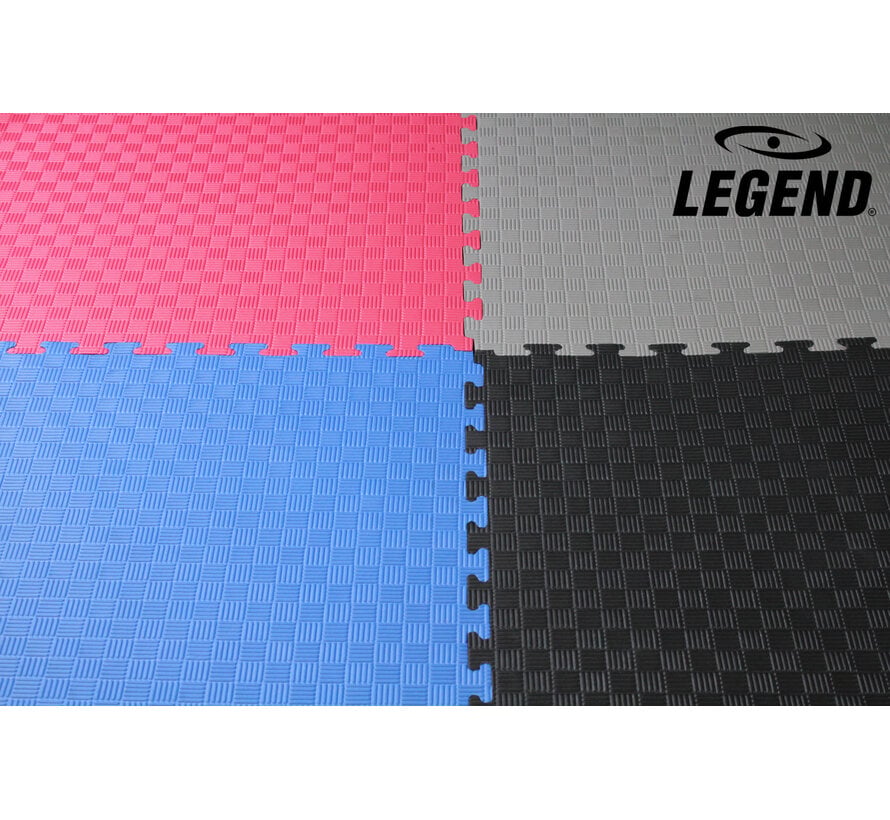 Legend Sports Legend Puzzelmat sport 3CM Zwart/Grijs