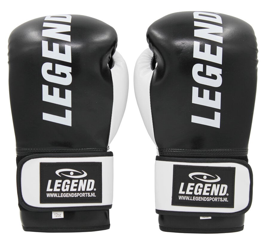 Legend Sports Bokshandschoenen Legend Impact Protect zwart/wit