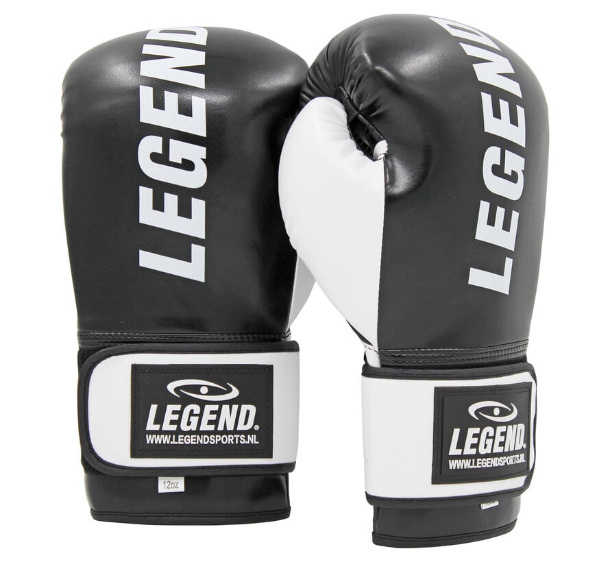 Legend Sports Bokshandschoenen Legend Impact Protect zwart/wit