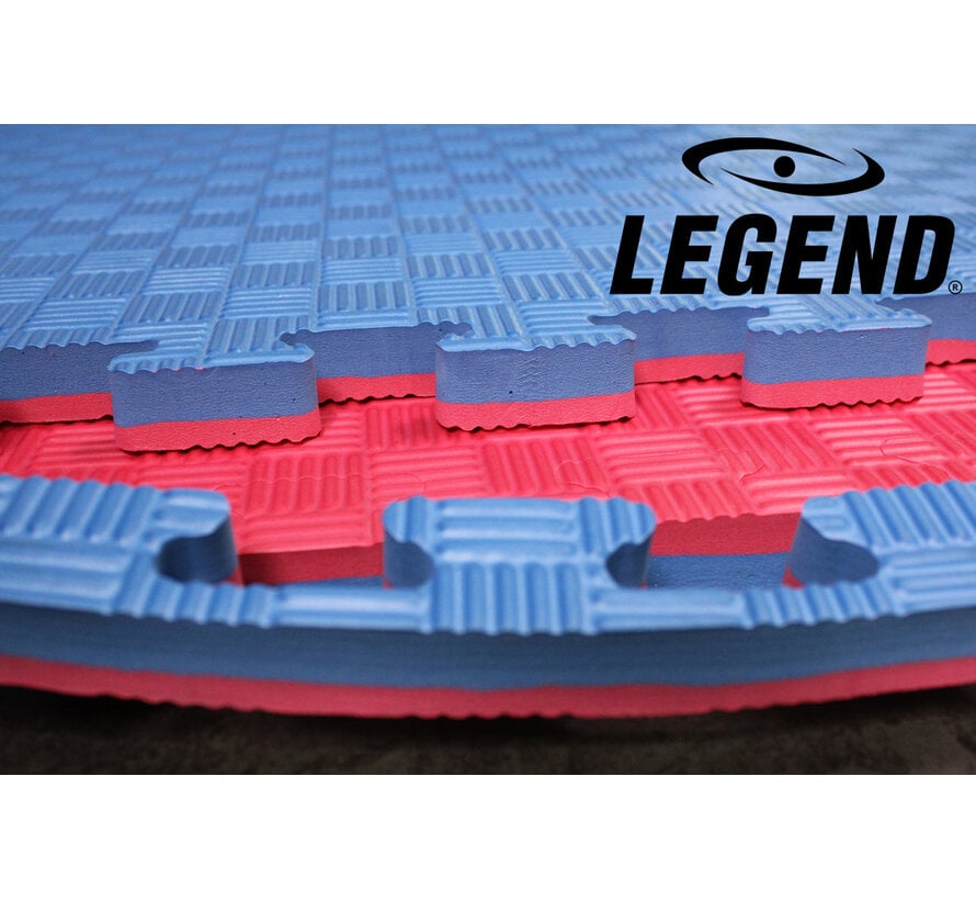 Legend Sports Legend Puzzelmat sport 3CM Blauw/Rood