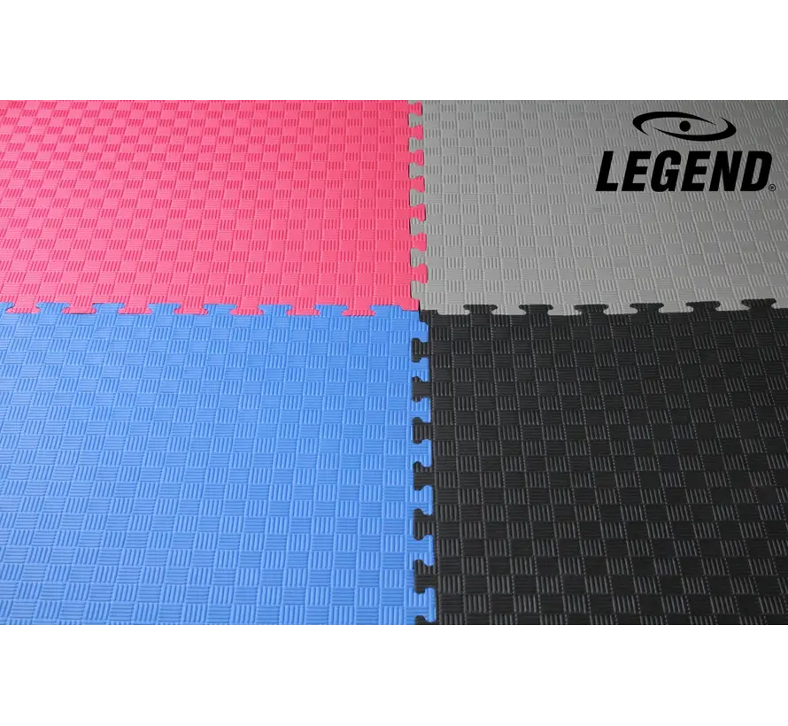 Legend Sports Legend Puzzelmat sport 3CM Zwart/Grijs