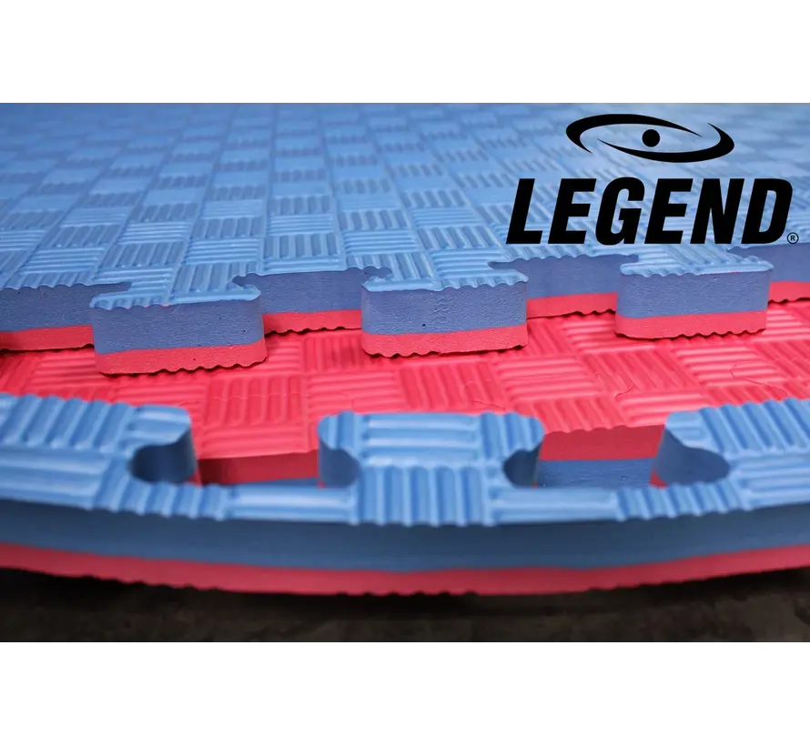 Legend Sports Legend Puzzelmat sport 3CM Blauw/Rood