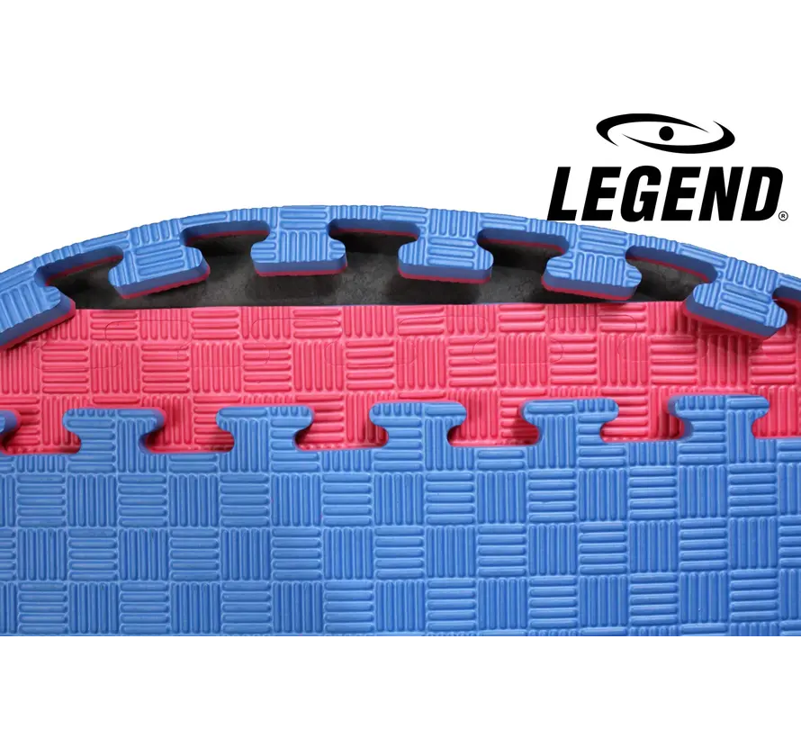 Legend Sports Legend Puzzelmat sport 3CM Blauw/Rood