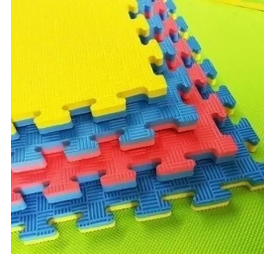 Legend Sports Legend Puzzelmat sport 3CM Blauw/Rood
