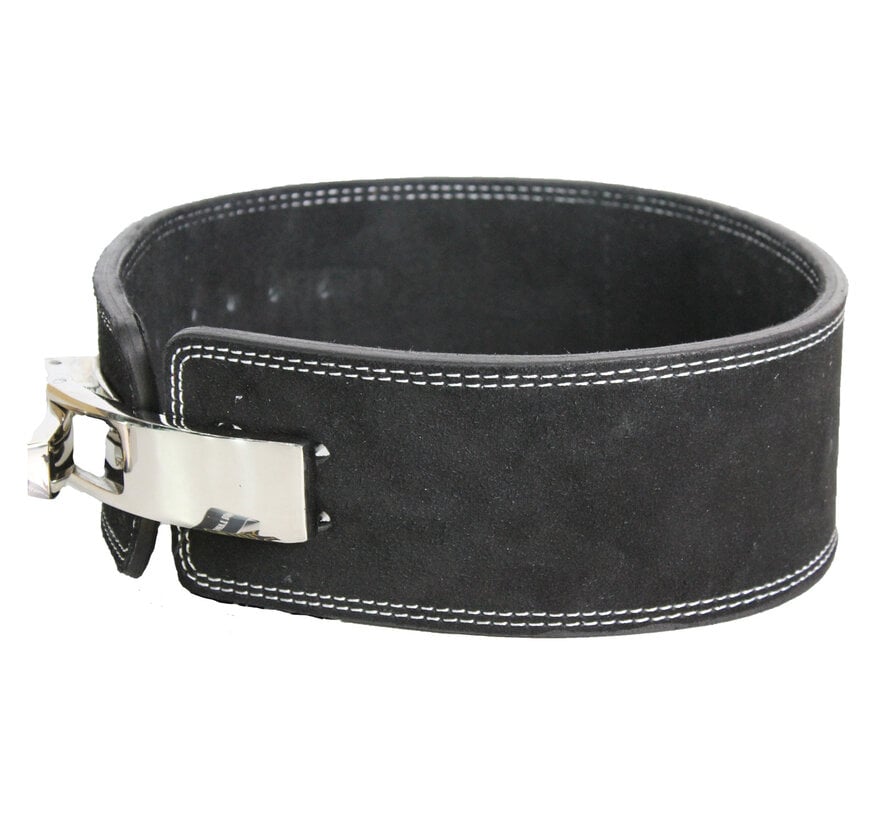 Legend Sports Power Lifting Fitness Riem - Zwart Suède Leer voor Optimale Ondersteuning