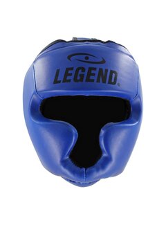 Legend Legend Sports Hoofdbeschermer - Blauw Skintex voor Volledige Bescherming