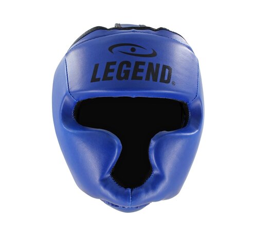 Legend Legend Sports Hoofdbeschermer - Blauw Skintex voor Volledige Bescherming