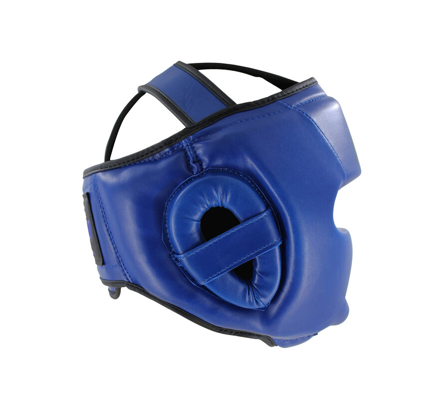 Legend Sports Hoofdbeschermer - Blauw Skintex voor Volledige Bescherming