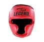Legend Sports Hoofdbeschermer Rood Skintex - Volledige Bescherming voor Veilig Trainen
