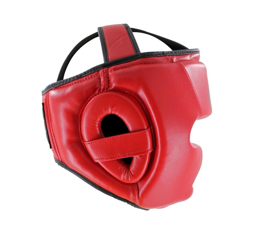 Legend Sports Hoofdbeschermer Rood Skintex - Volledige Bescherming voor Veilig Trainen