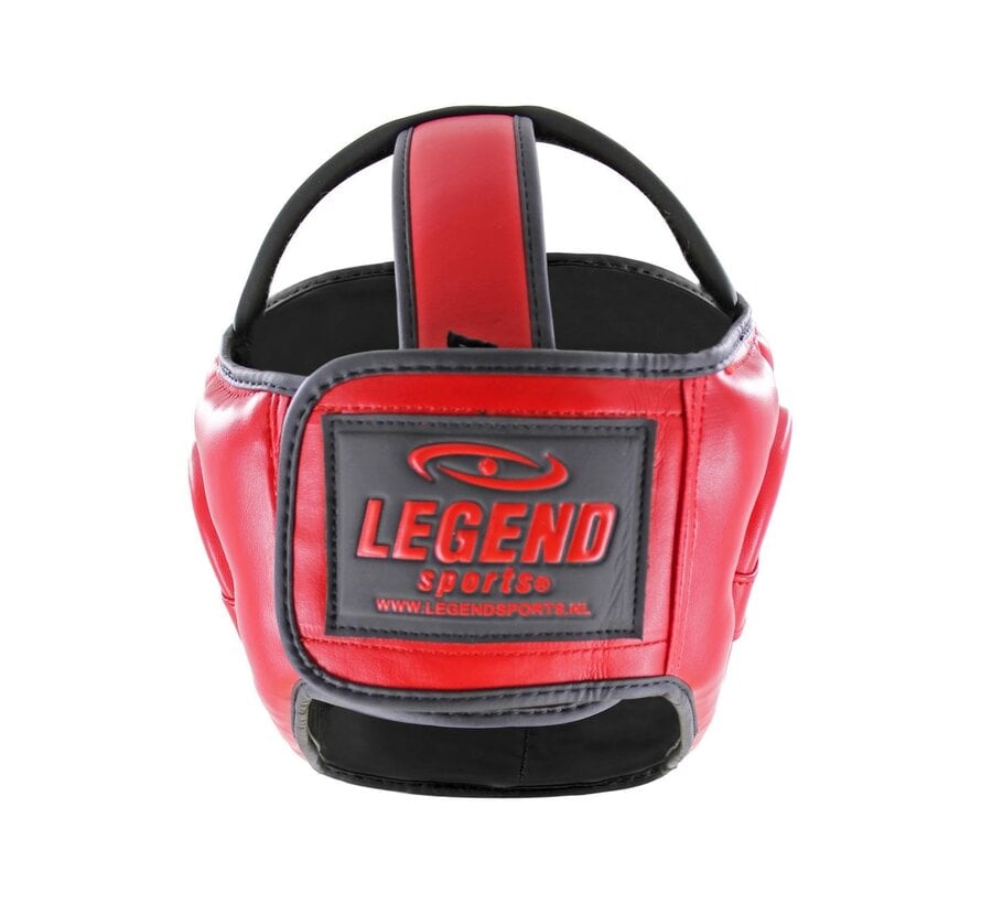 Legend Sports Hoofdbeschermer Rood Skintex - Volledige Bescherming voor Veilig Trainen