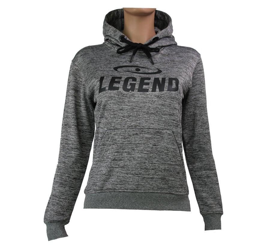 Trendy Legend Hoodie voor Dames en Heren - Grijs
