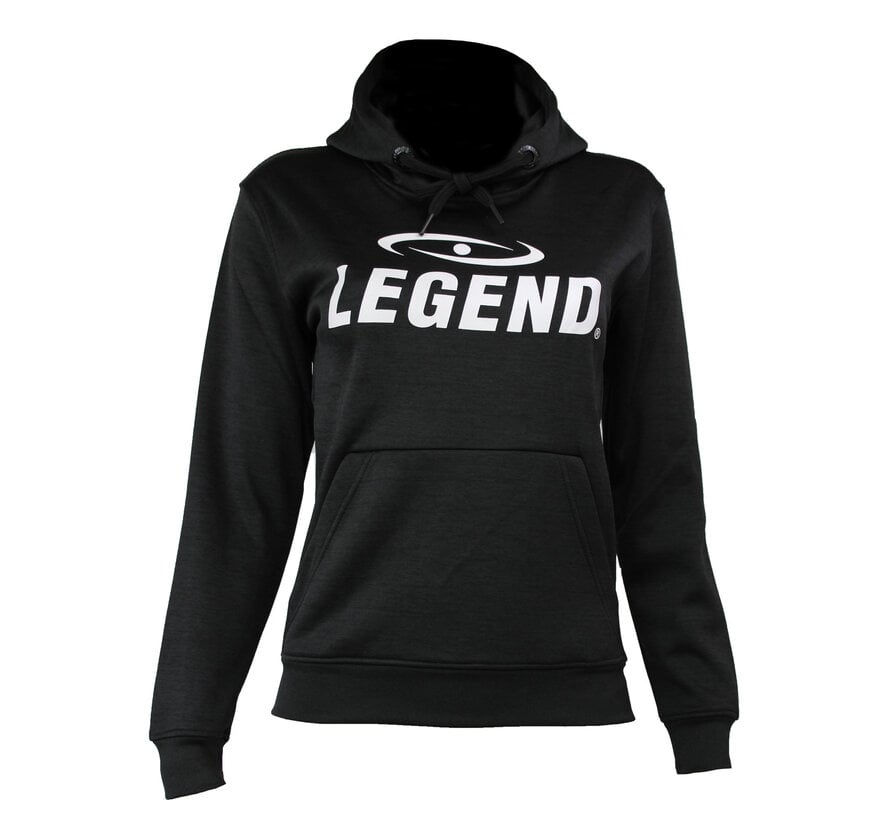 Trendy Legend Hoodie voor Dames en Heren - Zwart