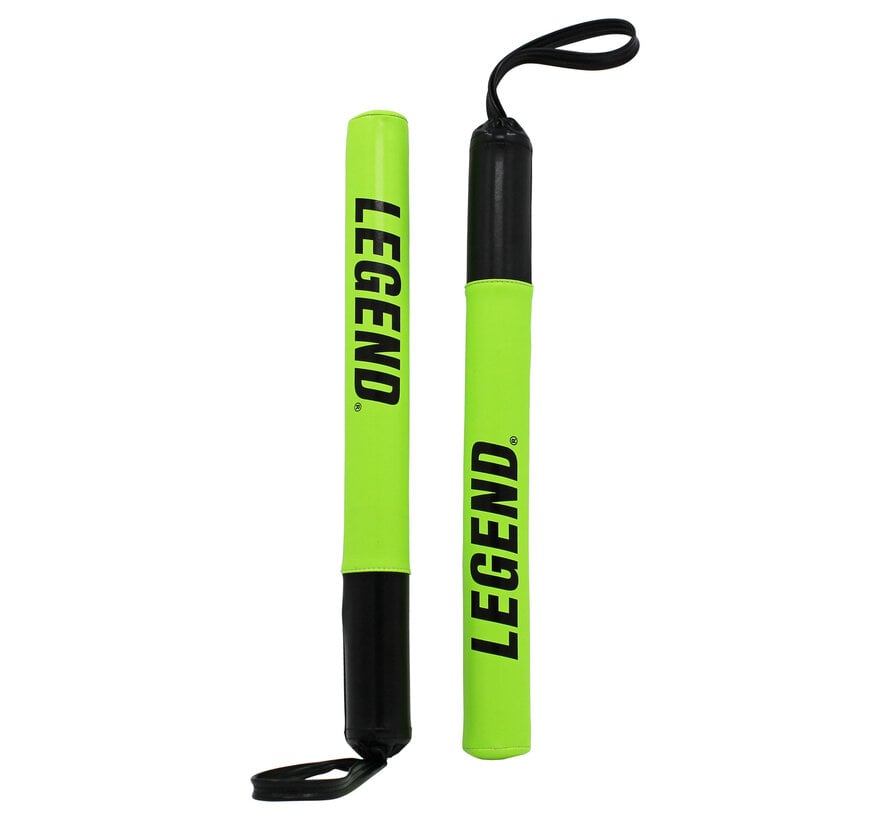 Legend Sports Stootkussens Sticks - Zwart/Neon voor Doelgerichte Training
