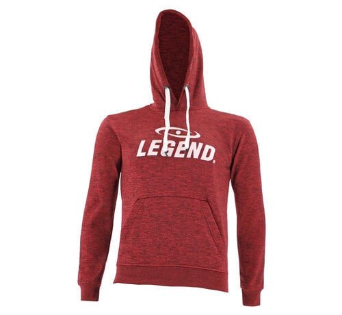 Trendy Legend Sports Hoodie voor Dames en Heren - Rood
