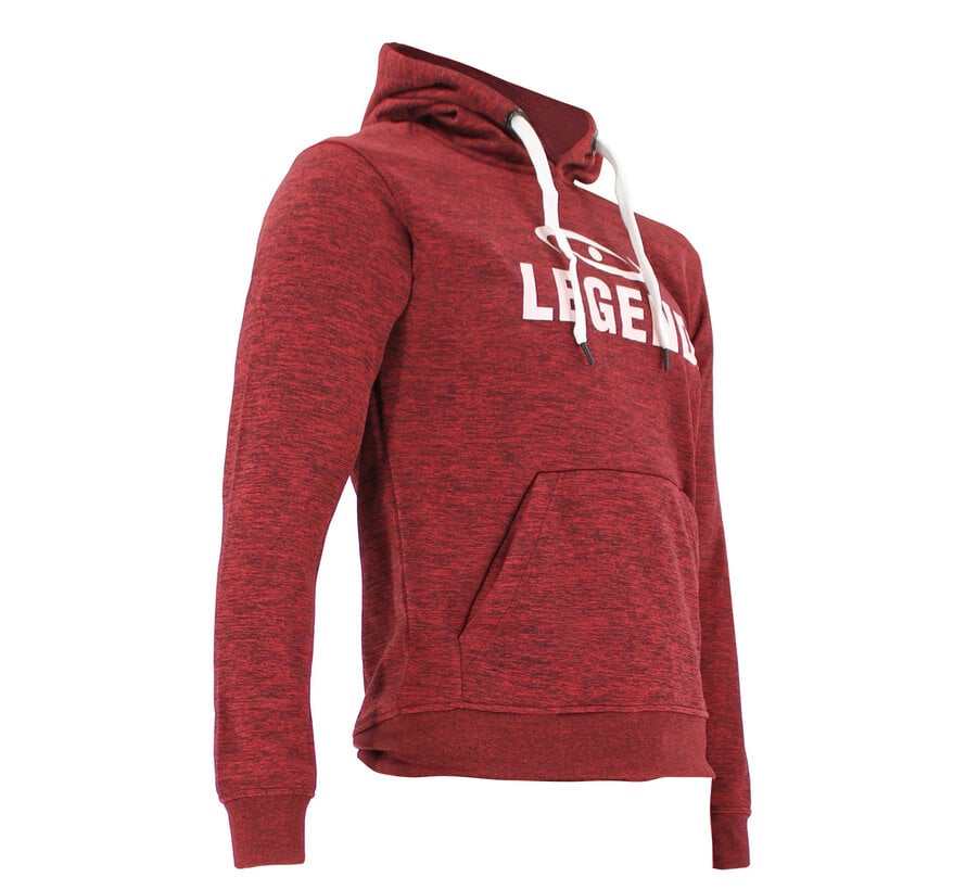 Trendy Legend Sports Hoodie voor Dames en Heren - Rood