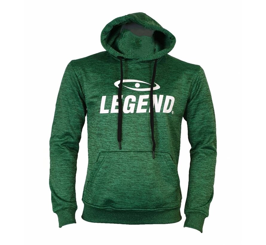 Trendy Legend Sports Hoodie voor Dames en Heren - Groen