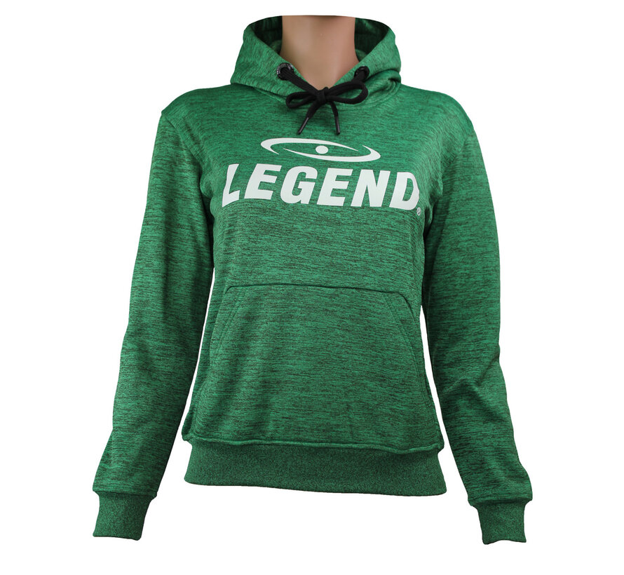 Trendy Legend Sports Hoodie voor Dames en Heren - Groen
