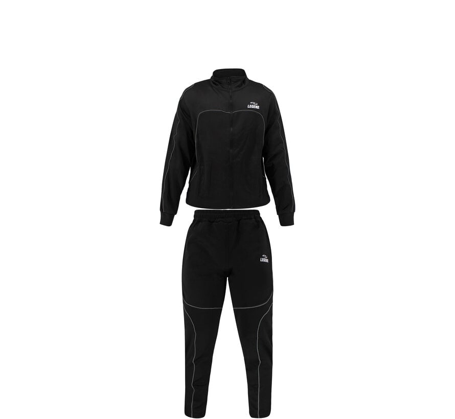 Legend Sports Trainingspak Dames/Heren - Reflect Zwart