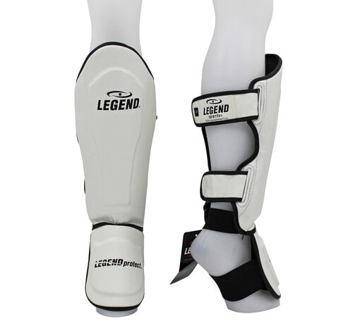 Legend Legend Best Scheenbeschermers voor Kickboksen - Wit