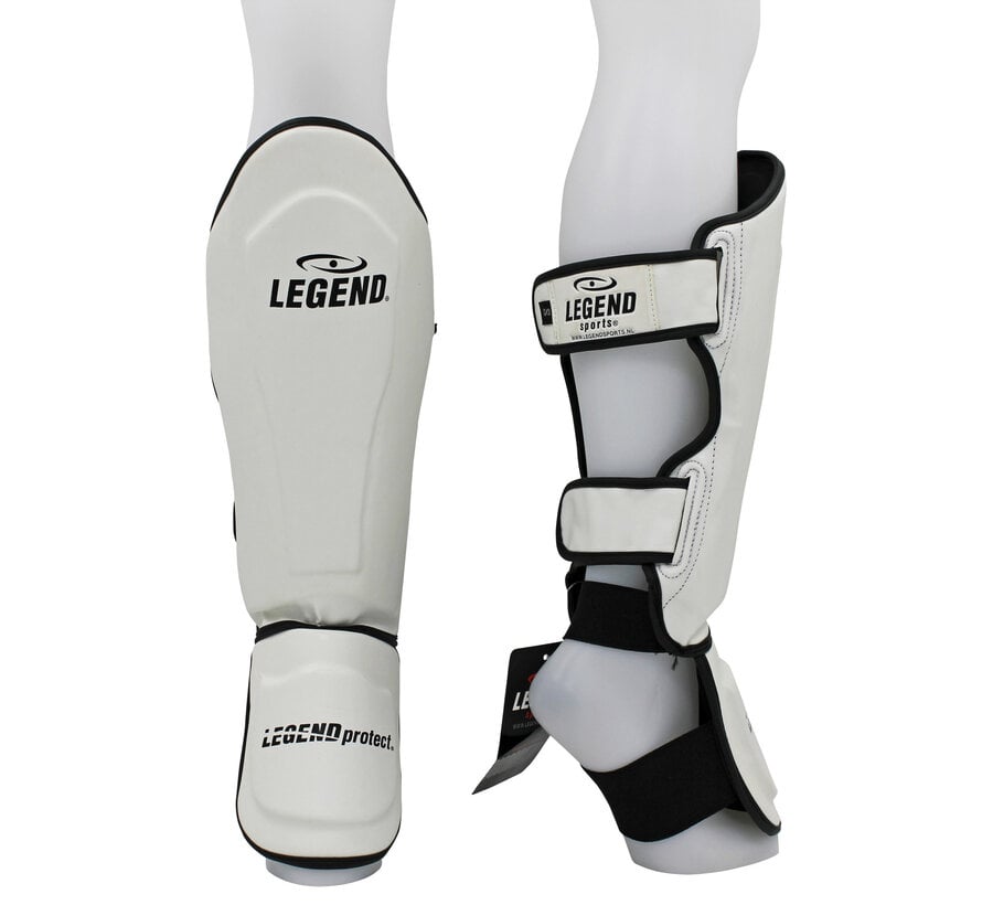 Legend Best Scheenbeschermers voor Kickboksen - Wit