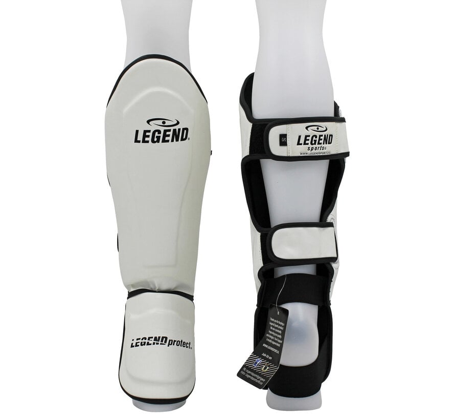 Legend Best Scheenbeschermers voor Kickboksen - Wit