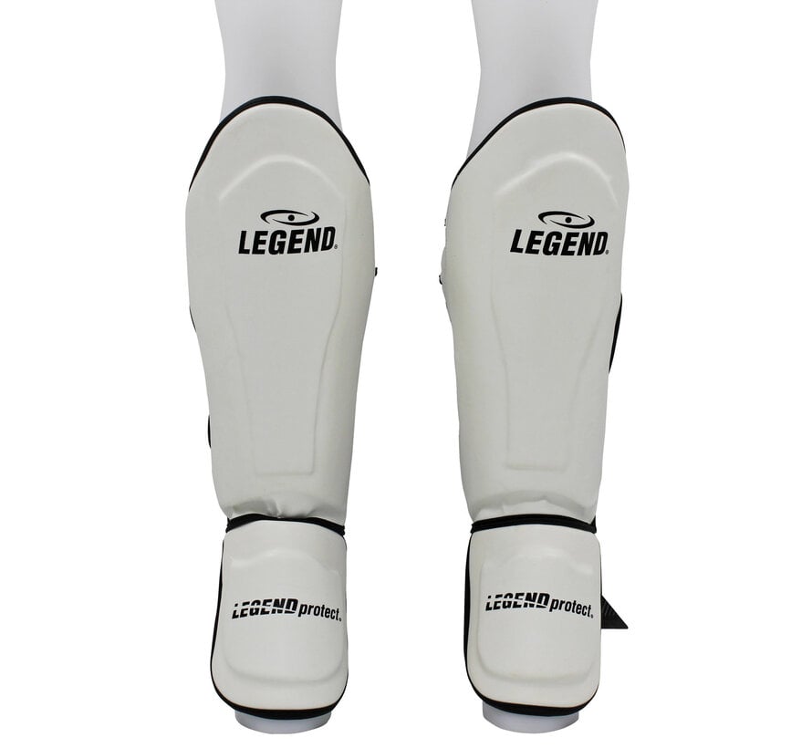 Legend Best Scheenbeschermers voor Kickboksen - Wit