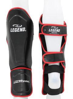 Legend Legend Scheenbeschermers Legend Best zwart/rood