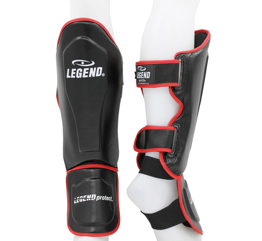 Legend Scheenbeschermers Legend Best zwart/rood