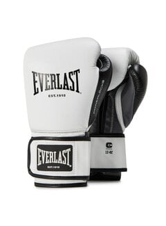 Everlast Everlast Powerlock OG advanced training gloves Hook & Loop, white/black, 12-oz