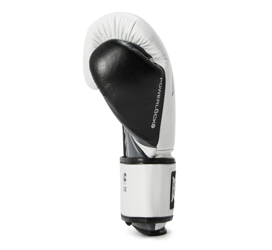 Everlast Powerlock OG advanced training gloves Hook & Loop, white/black, 12-oz