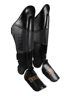Everlast Everlast Titan Striking Scheenbeschermers | Zwart/Goud | S