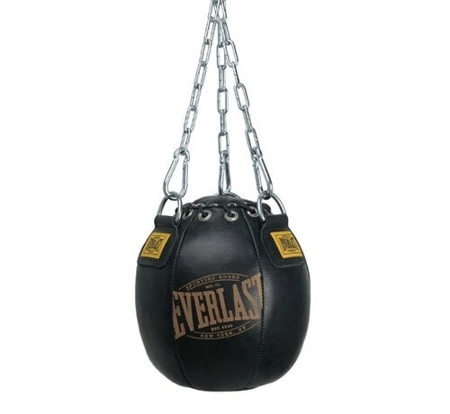 Everlast 1910 PRO LEATHER HEAD HUNTER BAG 11LB BLK