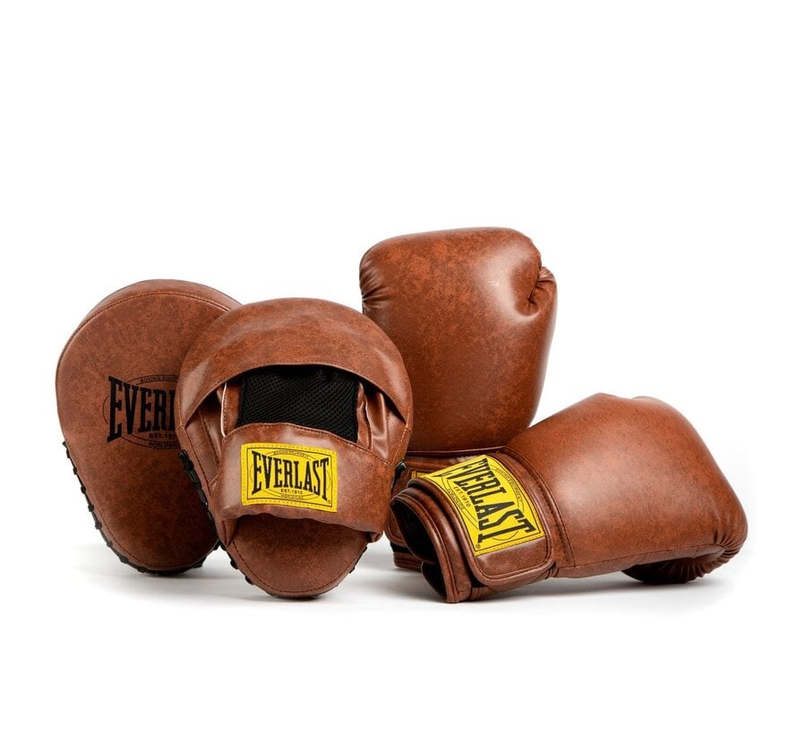 Everlast 1910 Classic Boxing kit brown