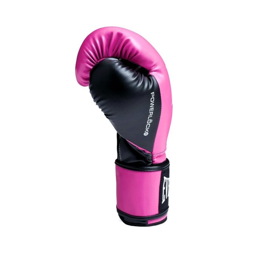 Everlast Powerlock OG training gloves Hook & Loop, pink/black, 10-oz
