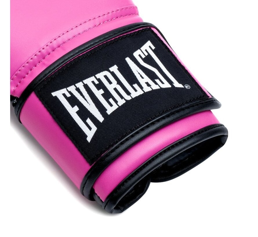 Everlast Powerlock OG training gloves Hook & Loop, pink/black, 10-oz