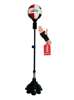 Legend Legend Boksbal met Zuignappen voor Kids en Volwassenen - Verstelbaar van 105cm tot 180cm