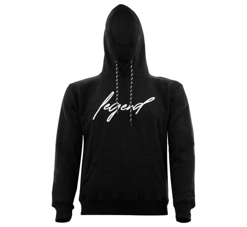 Legend Legend Sports Hoodie Heren / Dames Signature line Zwart