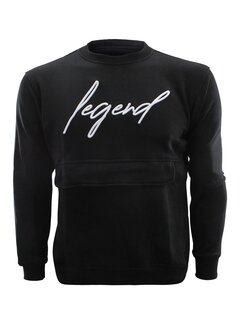 Legend Legend Sports Trui/Sweater Dames/Heren Signature line Zwart