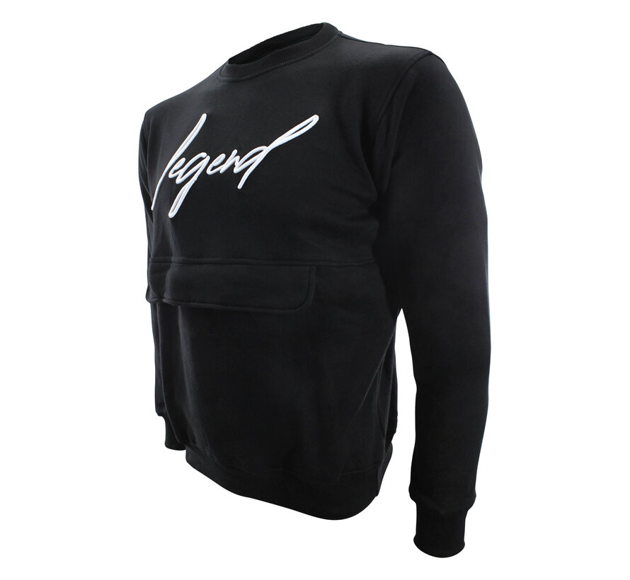 Legend Sports Trui/Sweater Dames/Heren Signature line Zwart