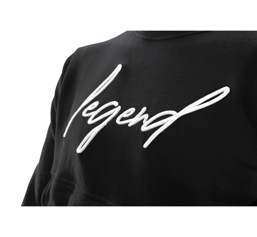 Legend Sports Trui/Sweater Dames/Heren Signature line Zwart