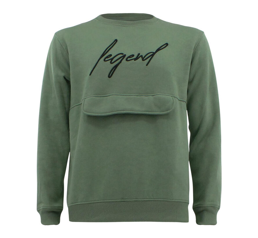 Legend Sports Trui/Sweater Dames/Heren Signature Milano Olive