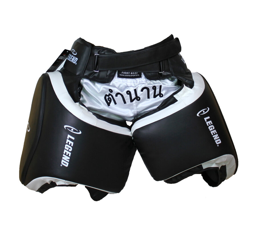 Legend Sports Leg Protector zwart/wit