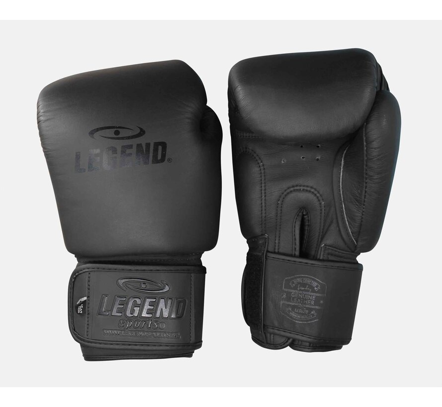 Legend Sports Legend Thai ELITE Bokshandschoenen heren/dames Mat Zwart